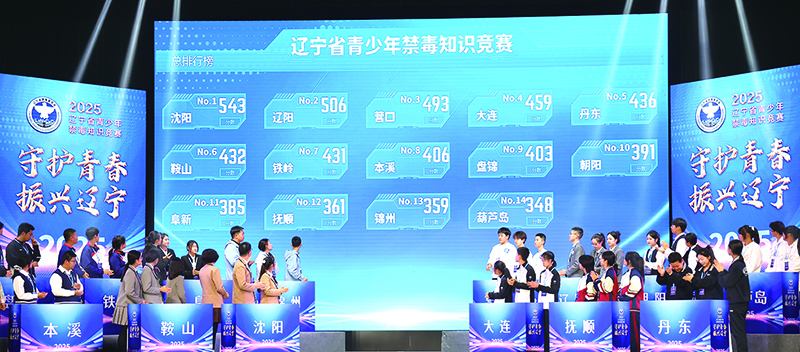 辽宁省青少年禁毒知识竞赛圆满落幕